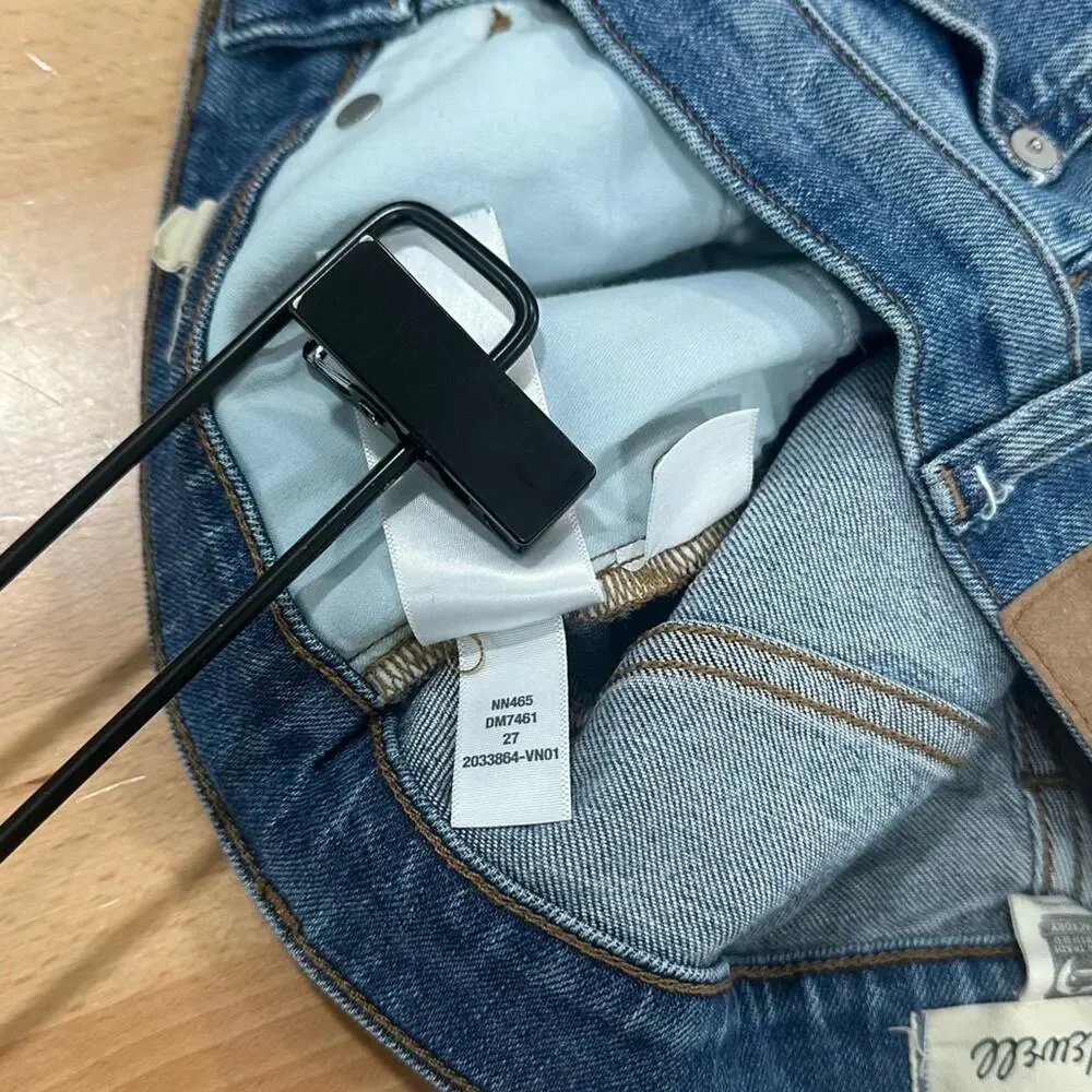 Madewell The Perfect Vintage Jean medium wash size 27 Classic Preppy - Picture 9 of 11